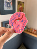 feminist sticker