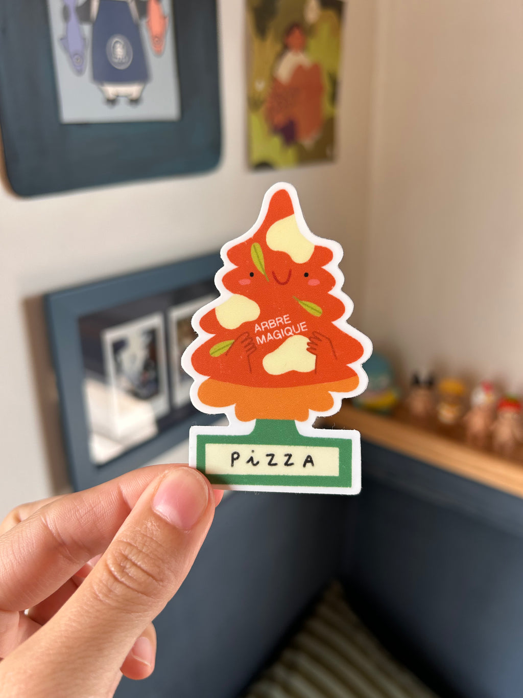 Stickers for pizza lovers