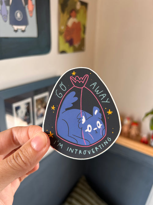sticker for introverts