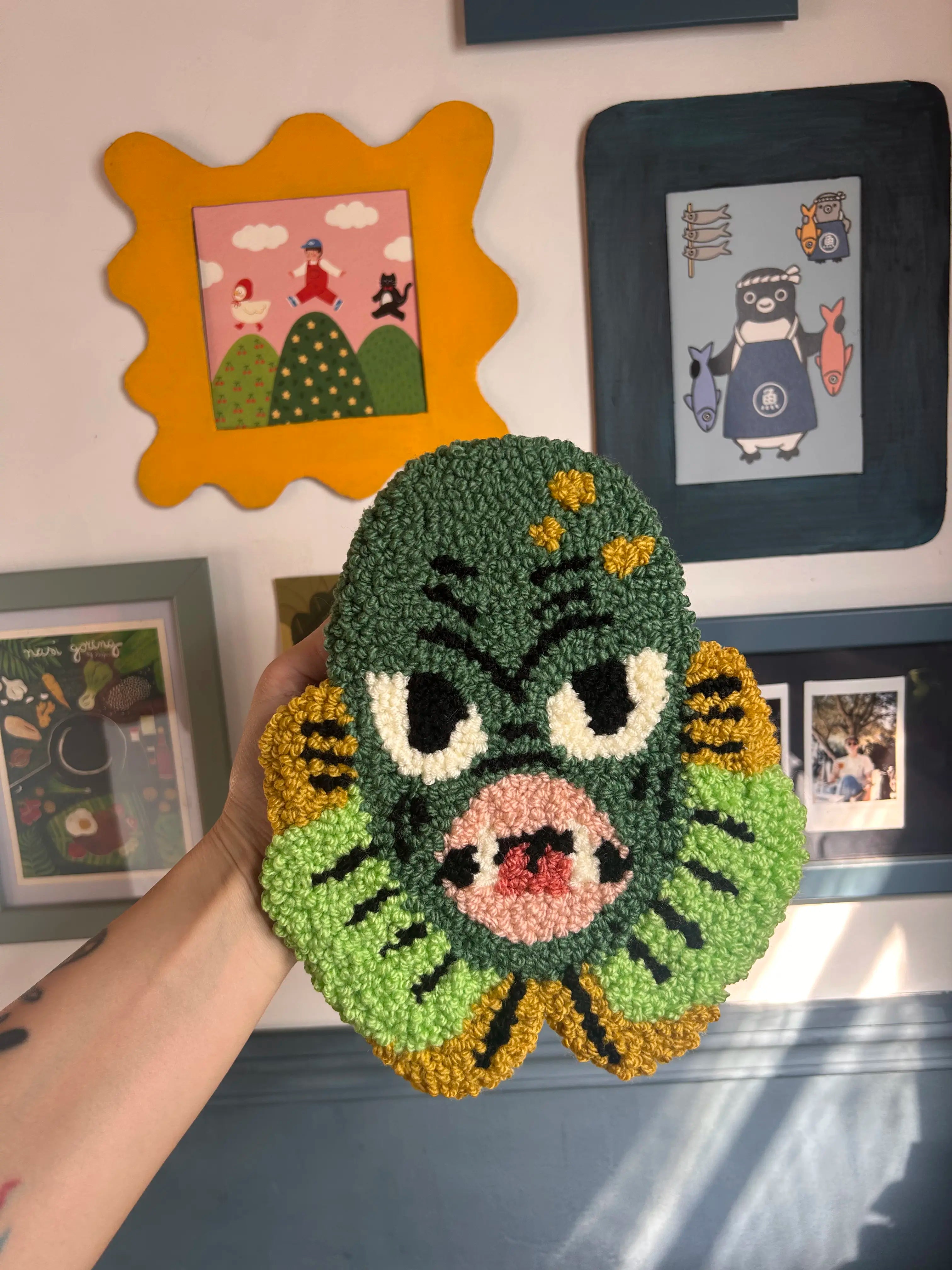 Animal head - Raccoon
