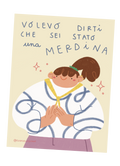 Illustrazione "te lo devo dire"
