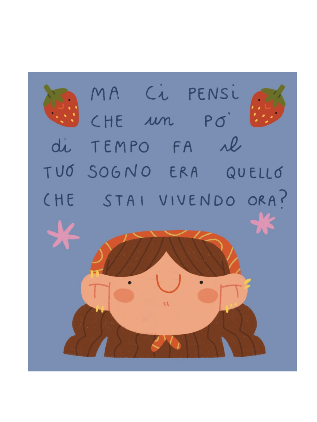 illustration "food is better together"