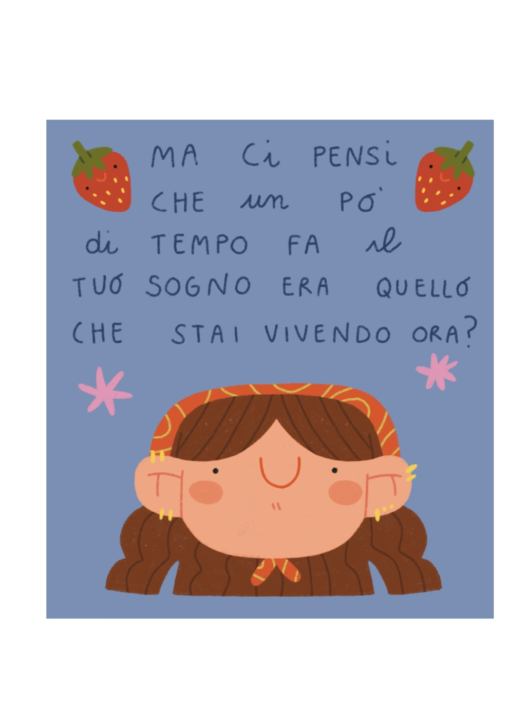 illustration "food is better together"