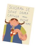 illustration "food is better together"