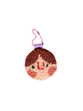 Portachiavi facciotta ragazza rossa ⭐