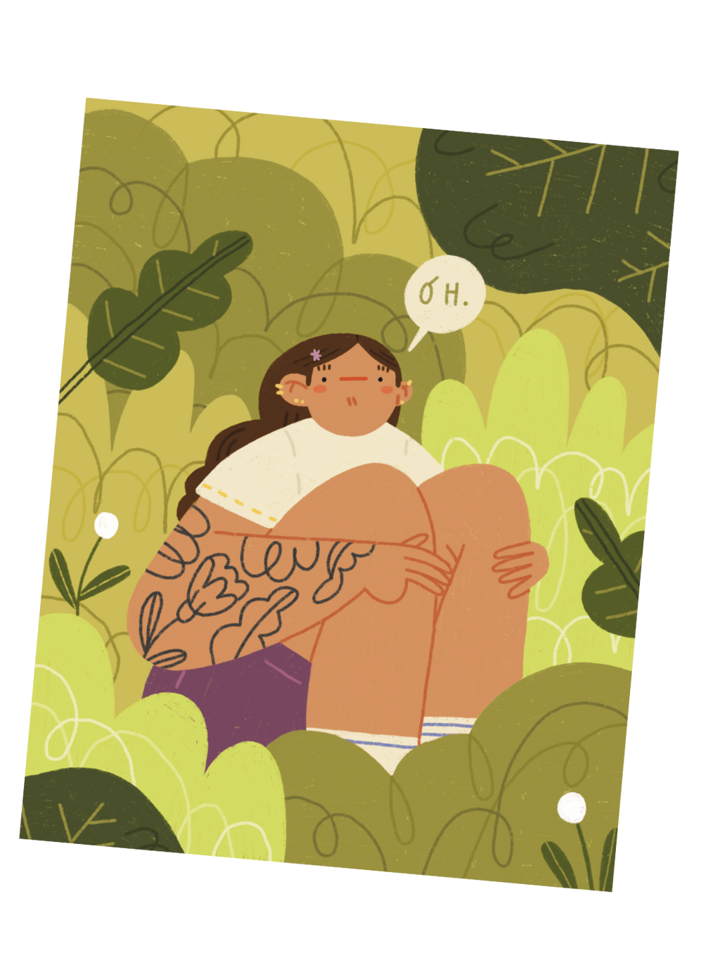 Illustrazione "oh"☘️
