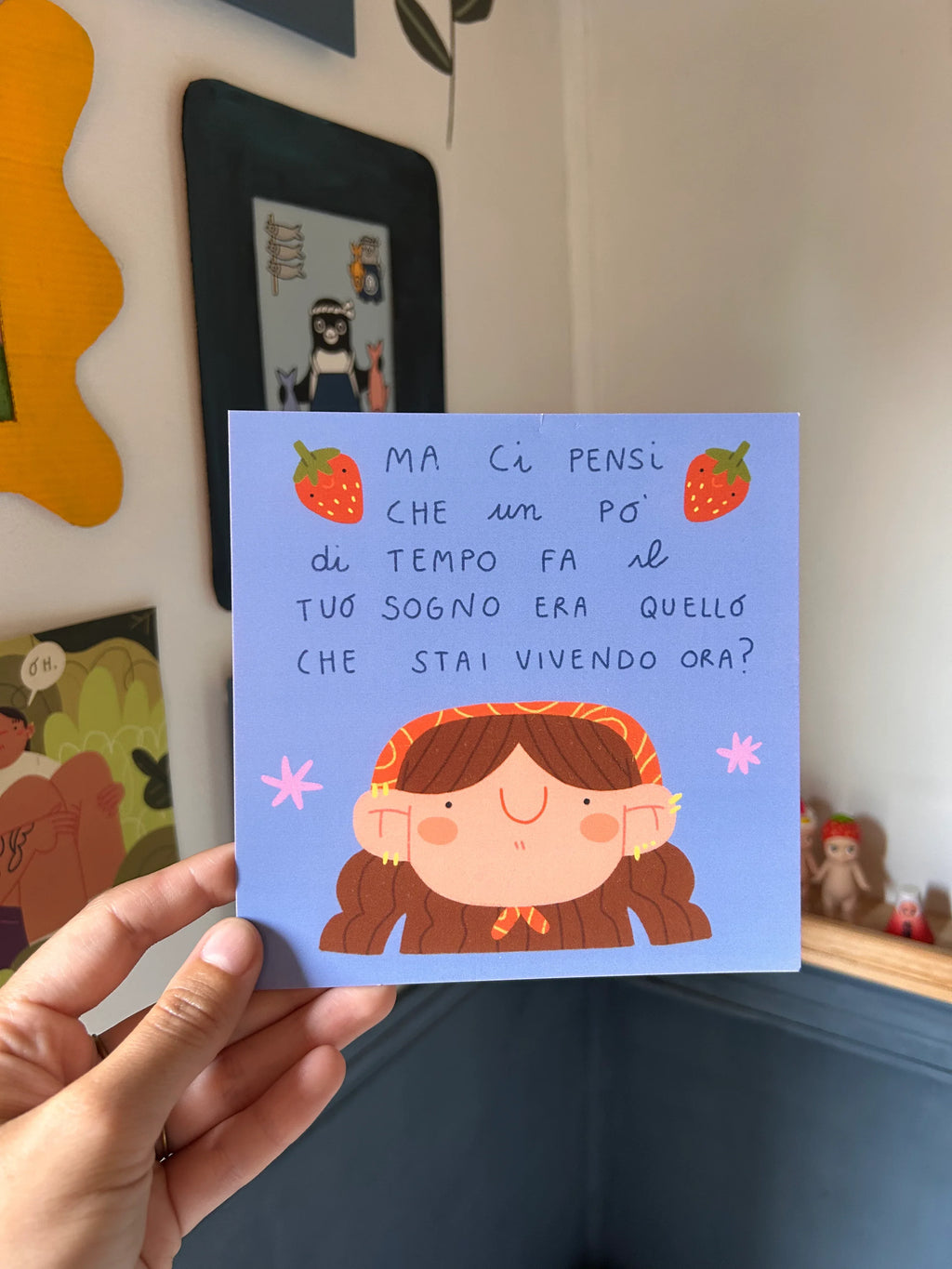 illustration "food is better together"