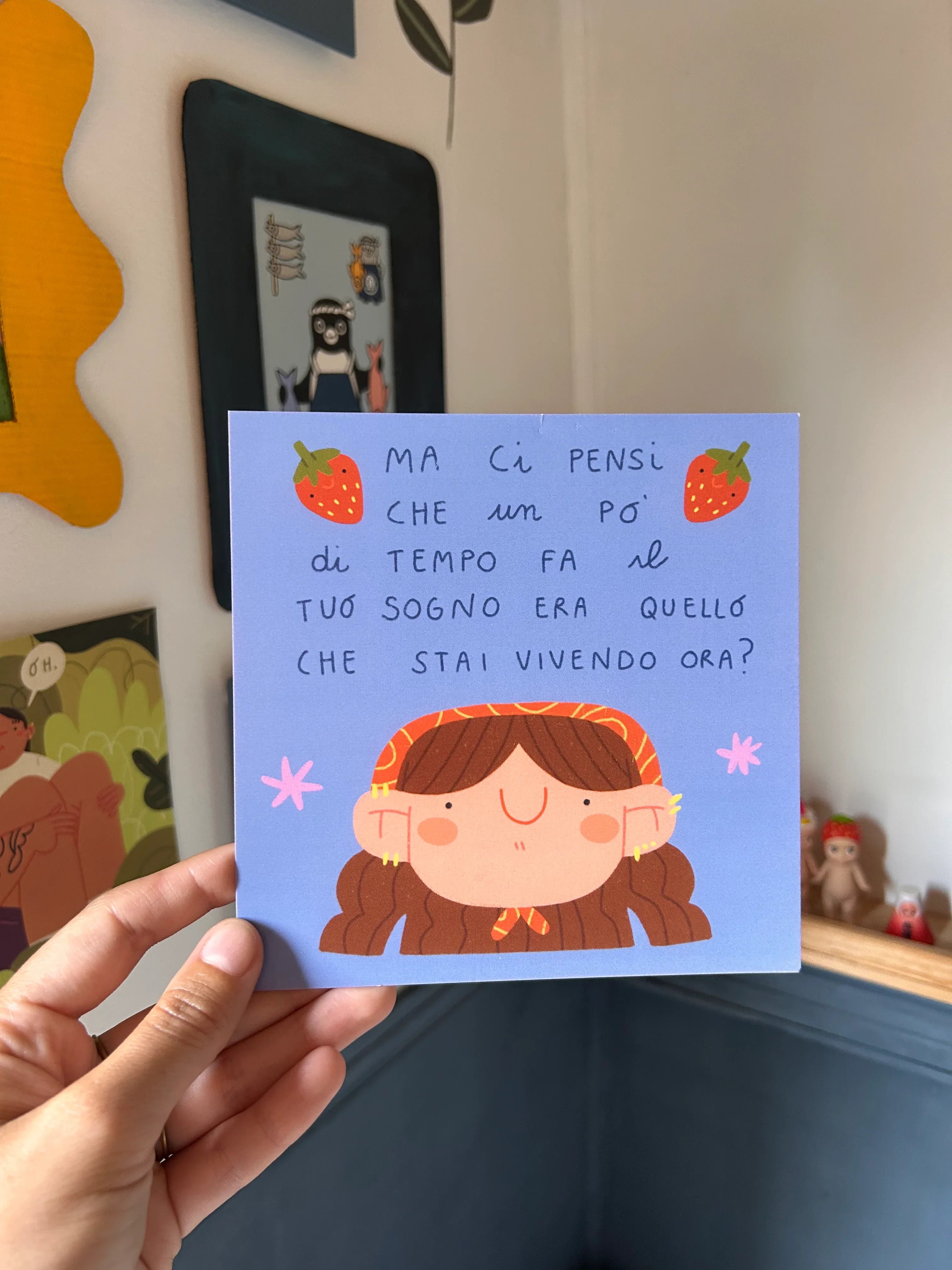 illustration "food is better together"